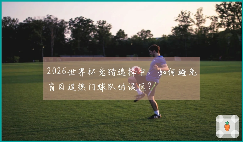 2026世界杯竞猜选择中，如何避免盲目追热门球队的误区？